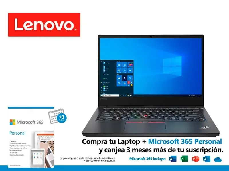 Laptop Lenovo ThinkPad E14-IML Intel Core i5-10210U 16GB/1TB/14"  W10Pro