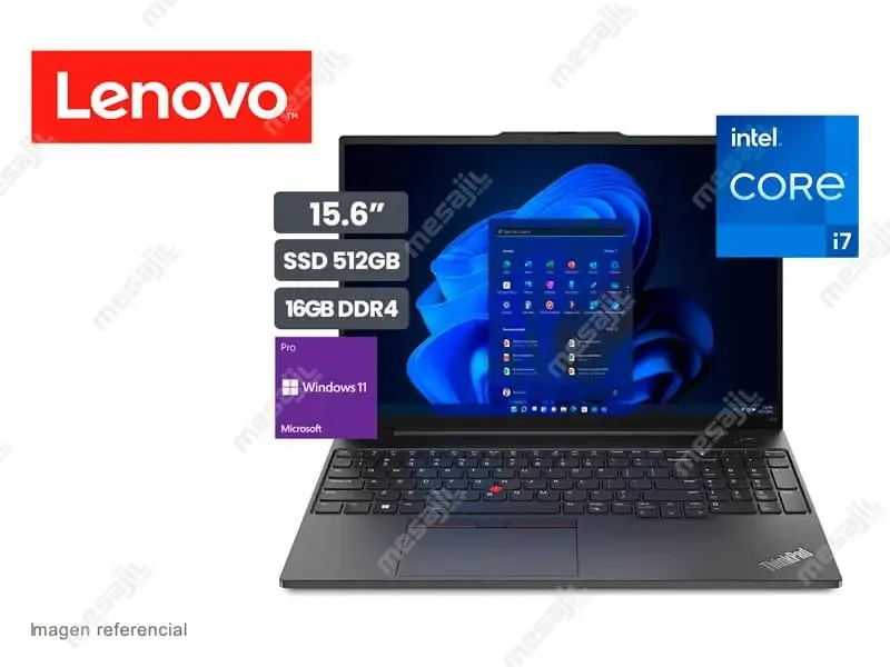 Laptop Lenovo ThinkPad E16 Gen 1 Intel i7-1355U 16GB/SSD512GB/W11P
