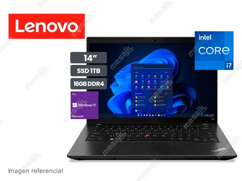 Laptop Lenovo ThinkPad L14 Gen 4 Intel Core i7-1355U 16GB/SSD1TB/14"/W11P