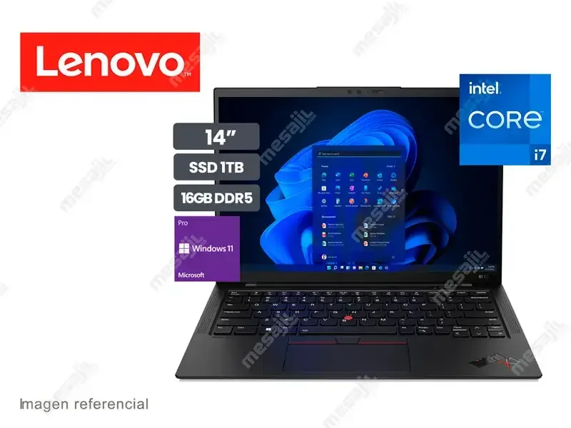Laptop Lenovo ThinkPad X1 Carbon Intel Core i7-1355U 16GB/SSD1TB/14"/W11P
