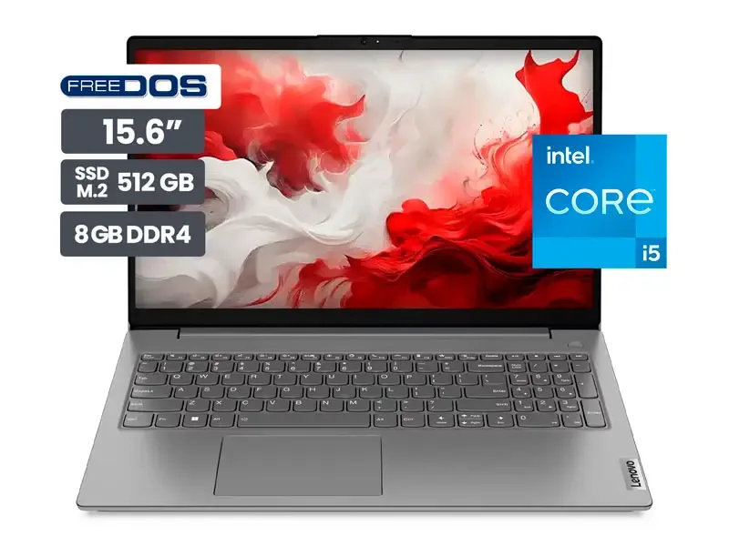 Laptop Lenovo V15 G4 15.6" Intel Core i5-13420H 8GB SSD512GB No incluye Windows