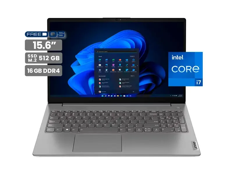 Laptop Lenovo V15 G4 IRU 15.6" Intel Core i7-13620H 16GB SSD512GB No incluye Windows