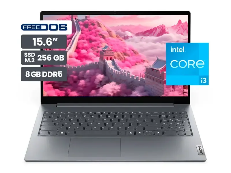 Laptop Lenovo V15 G5 IRL 15.6" FHD Intel Core i3-1315U 8GB SSD256GB No incluye Windows