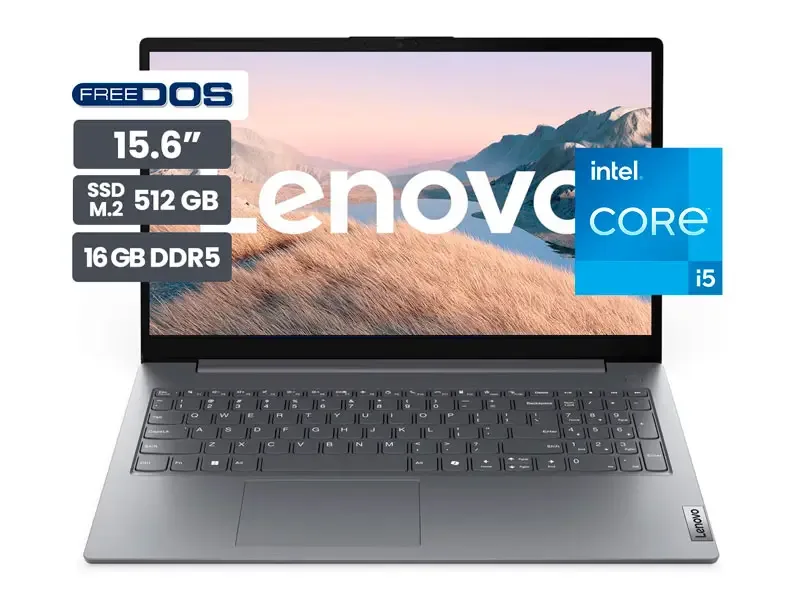 Laptop Lenovo V15 G5 IRL 15.6" FHD Intel Core i5-13420H 16GB SSD512GB No incluye Windows