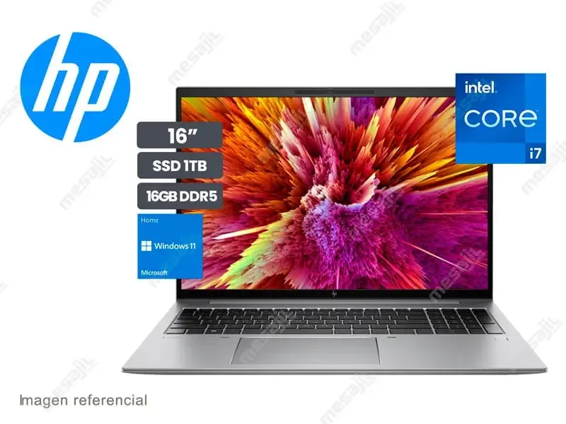 Laptop Workstation HP ZBOOK Firefly G10 Intel i7-1355U 16GB ram/ssd 1TB/4GB video/16" ips/W11P