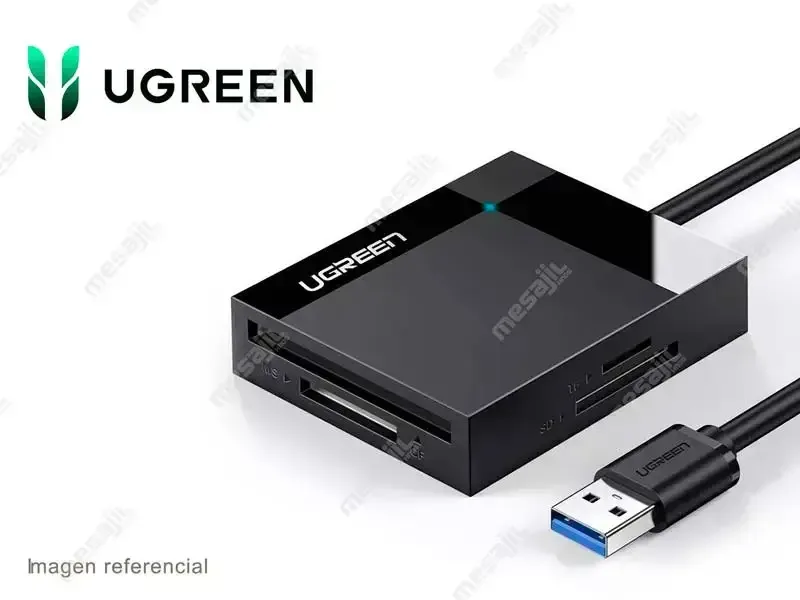 Lector de Tarjetas UGREEN CR125 (30333) SD/TF 4 en 1 USB 3.0