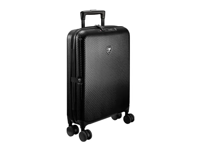 Maleta COUGAR Quester carbon fiber Black