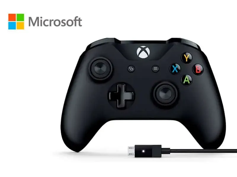 Mando Gamepad Microsoft Xbox + Cable for Windows