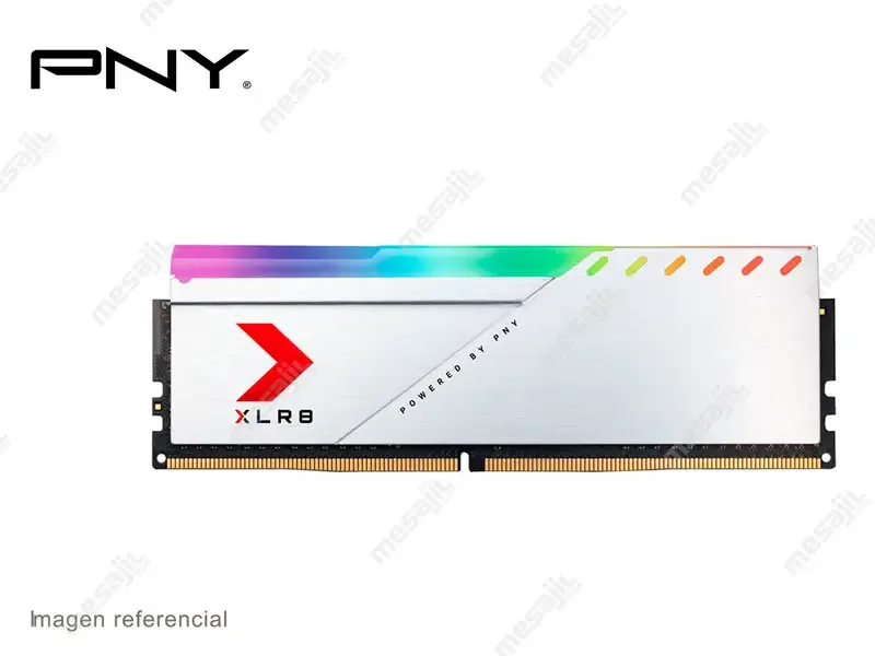 Memoria DDR4 16GB 3200MHz PNY XLR8 RGB Silver