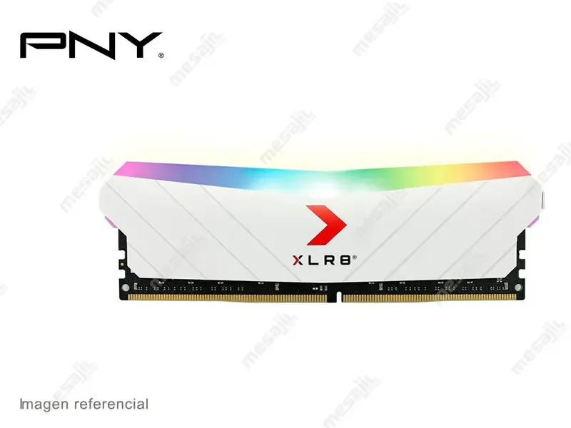 Memoria DDR4 16GB 3200MHz PNY XLR8 RGB White