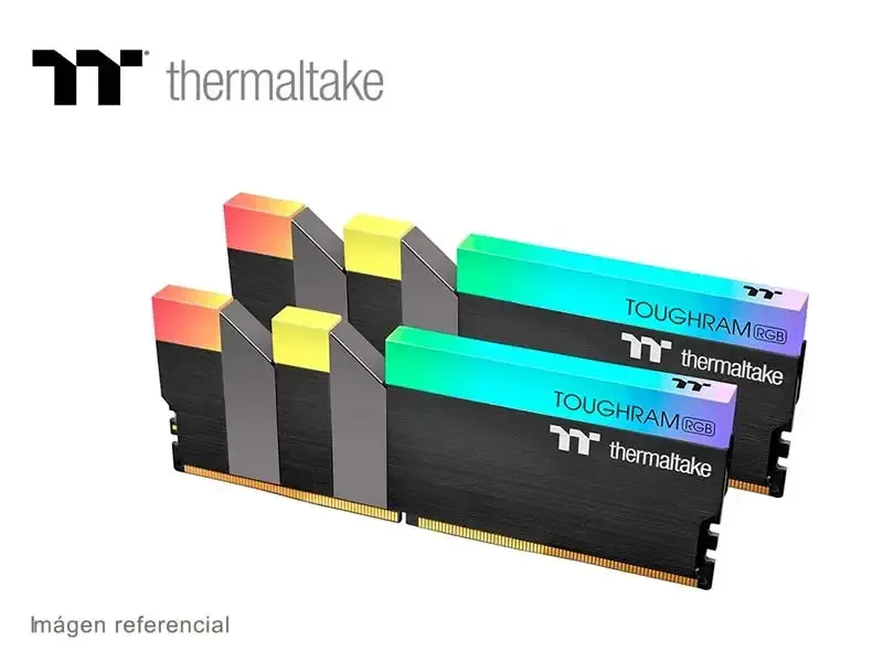 Memoria DDR4 16GB 4000MHz Thermaltake (8x2) RGB R009D408GX2-4000C19A Black