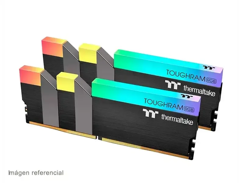 Memoria DDR4 16GB 4600MHz Thermaltake (8x2)  RGB R009D408GX2-4600C19A Black