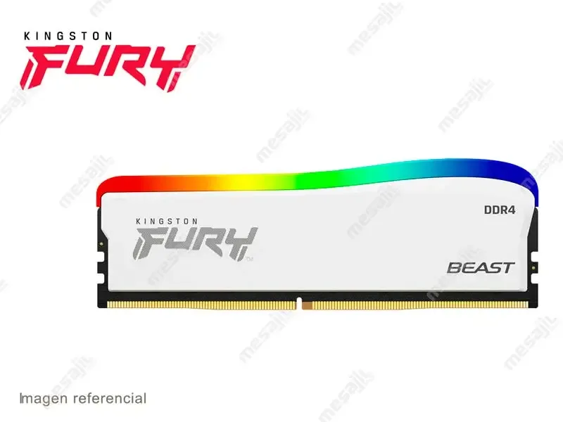 Memoria DDR4 16GB FURY Beast 3600MHz RGB KF436C18BWA/16 SE