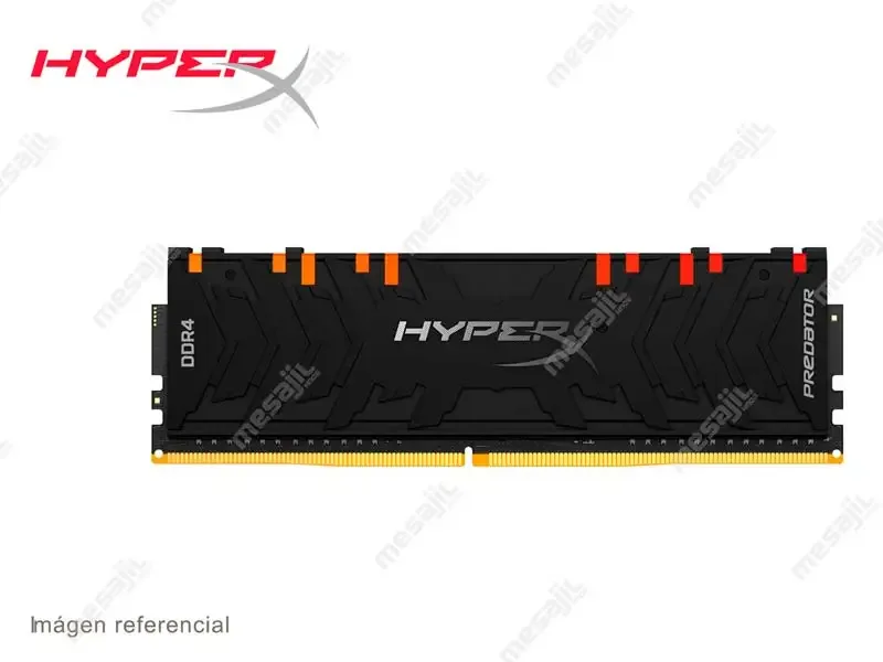 Memoria DDR4 HyperX Predator 3000MHz 8GB RGB (HX430C15PB3A/8) Black