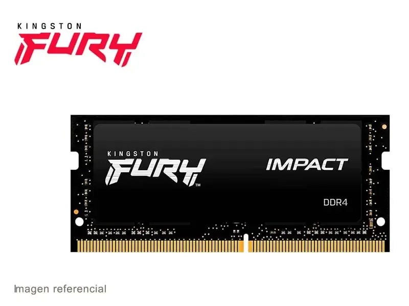 Memoria DDR4 Kingston FURY Impact 2666MHz 16GB SODIMM