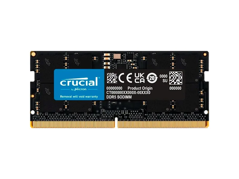 Memoria DDR5 16GB Crucial 4800MHz SODIMM CB16GS4800