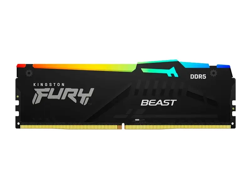 Memoria DDR5 32GB FURY Beast 5200MHz RGB KF552C40BBA-32