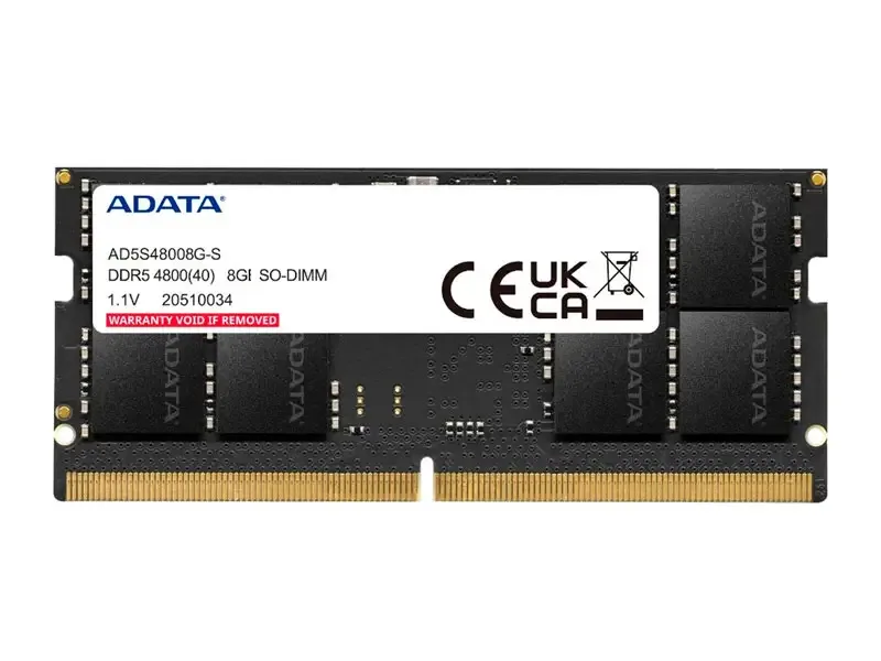 Memoria DDR5 8GB ADATA 4800mhz SODIMM