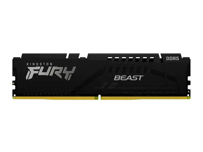 Memoria DDR5 8GB FURY Beast Kingston 5200mhz CL40 Black