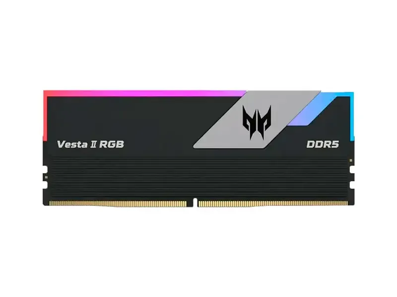 Memoria DDR5 Acer Predator Vesta II 6000MHz 64GB 2R*32 RGB CL32 BL.9BWWR.334