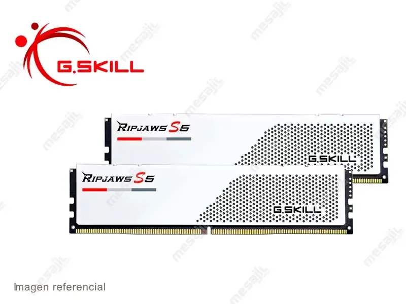 Memoria DDR5 G.SKILL 32GB (16GB*2) 5600MHz CL36 Blanco