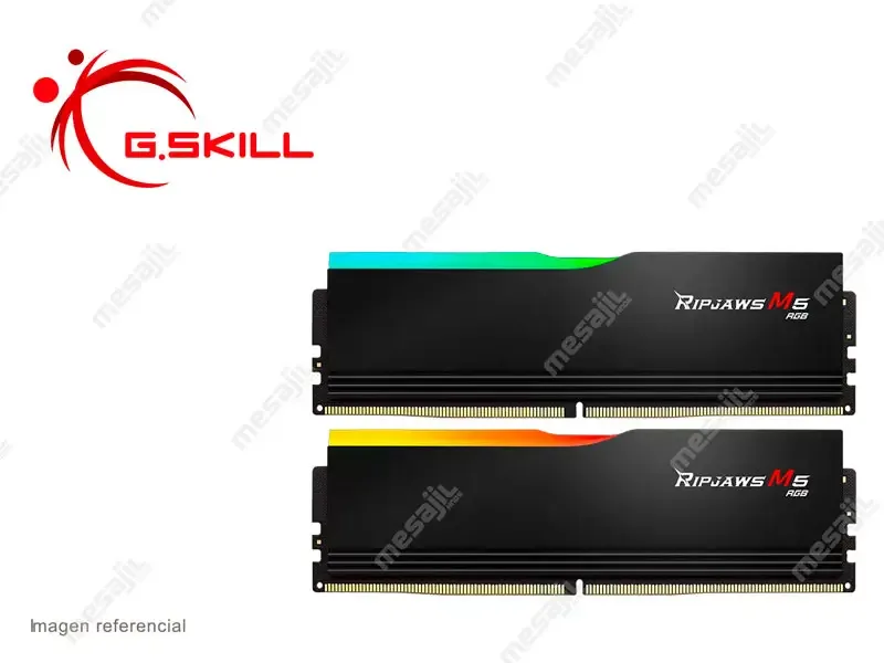 Memoria DDR5 G.SKILL 32GB (16GB*2) 6400MHz CL32 RGB Black