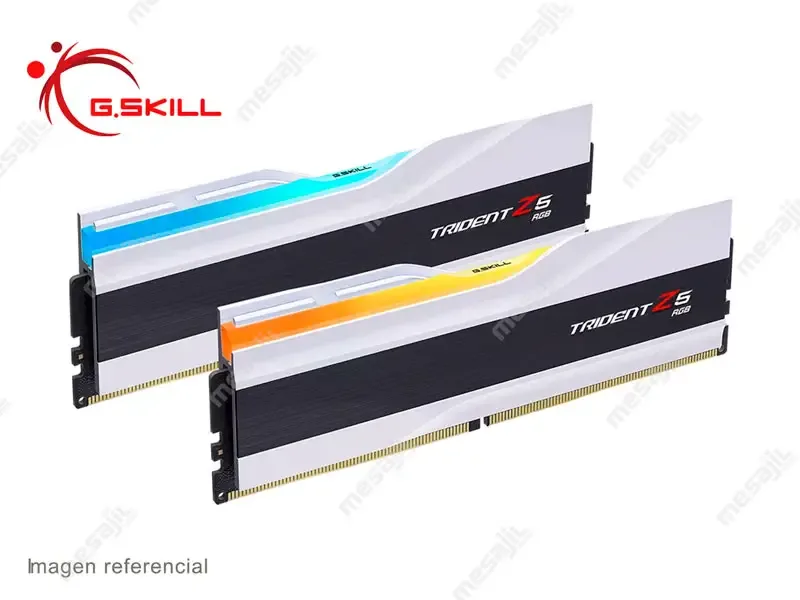 Memoria DDR5 G.SKILL 64GB (32GB*2) 6400MHz CL32 RGB BLANCO