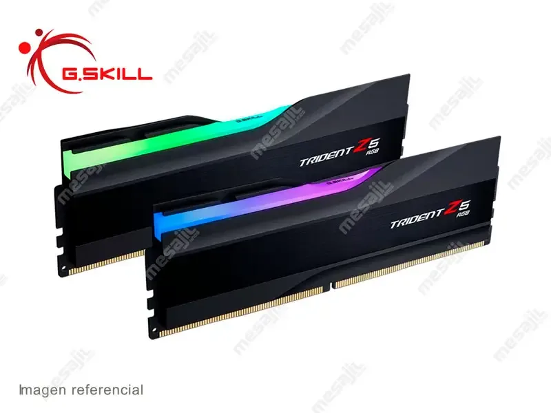 Memoria DDR5 G.SKILL 64GB (32GB*2) 6400MHz CL32 RGB NEGRO