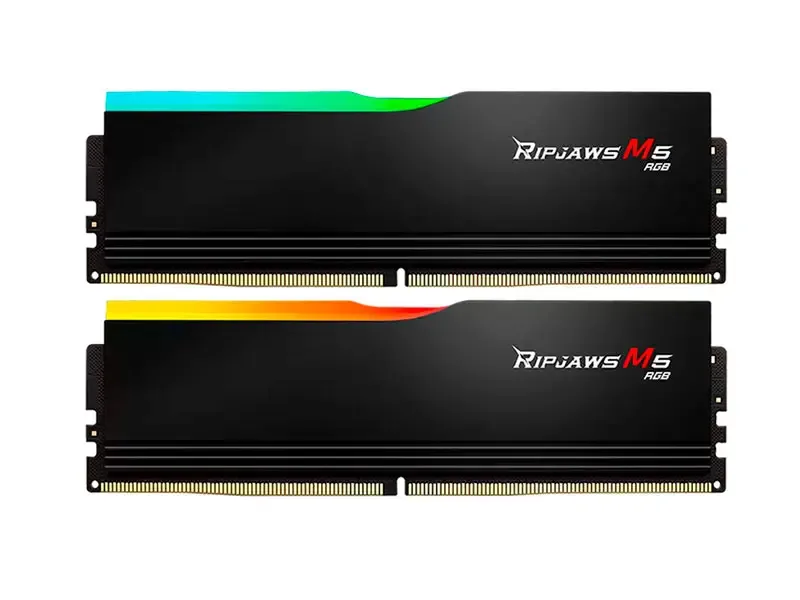 Memoria DDR5 G.SKILL Ripjaws M5 32GB (16GB*2) 6000MHz CL36 RGB Black