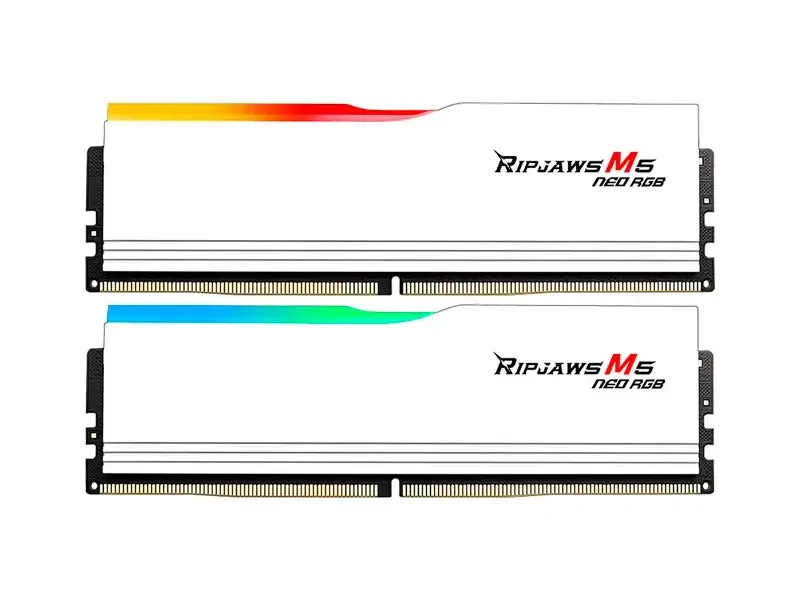Memoria DDR5 G.SKILL Ripjaws M5 Neo RGB 32GB (16*2) 6400 MHz CL32 White