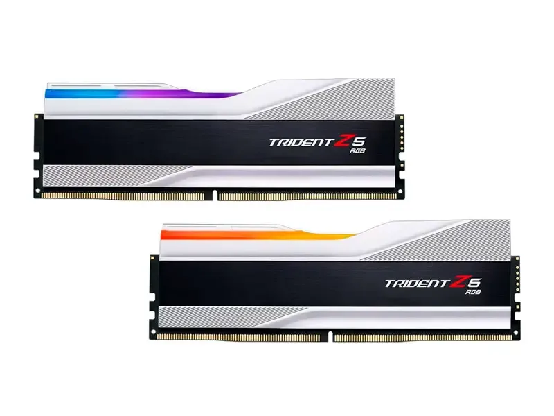 Memoria DDR5 G.SKILL Trident Z5 RGB 32GB (16*2) 6000 MHz CL36 Silver
