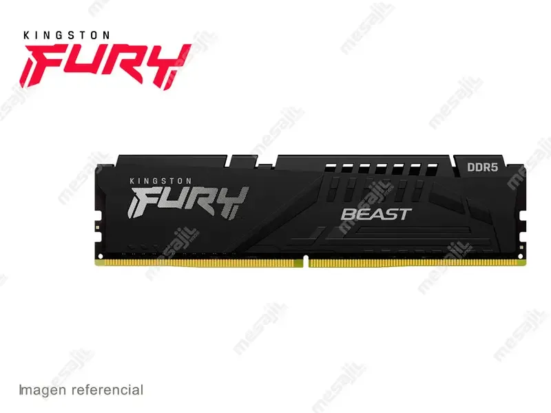 Memoria DDR5 Kingston FURY Beast 16GB 4800MHz 16Gbit