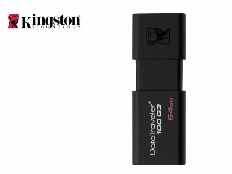Memoria USB 3.0 64GB Kingston DataTraveler 100 G3 (DT100G3/64GB)