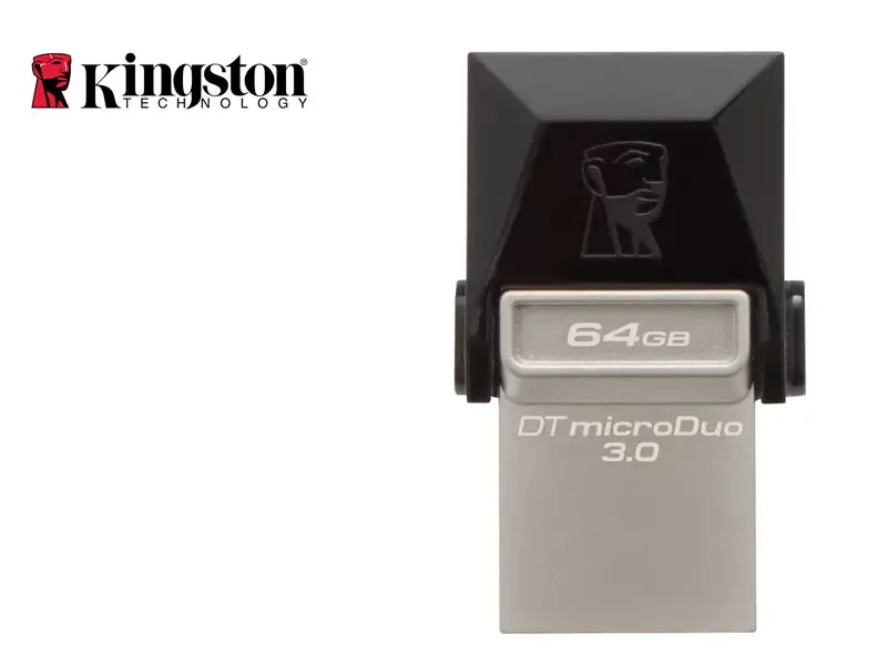 Memoria USB 3.0 64GB Kingston DataTraveler microDuo OTG (DTDUO3/64GB)