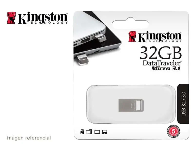 Memoria USB 3.1 32GB Kingston DataTraveler micro (DTMC3/32GB)
