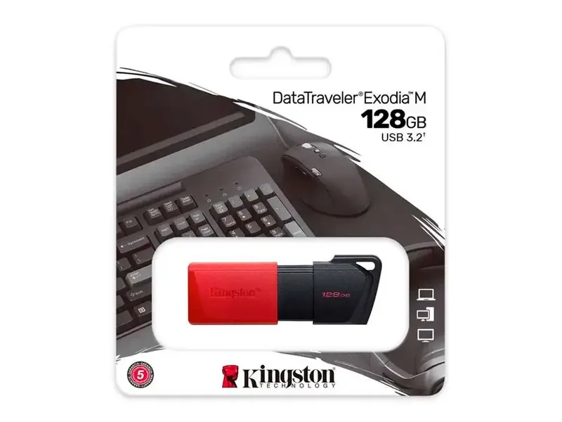 Memoria USB 3.2 128GB Kingston DataTraveler Exodia M (DTXM/128GB)