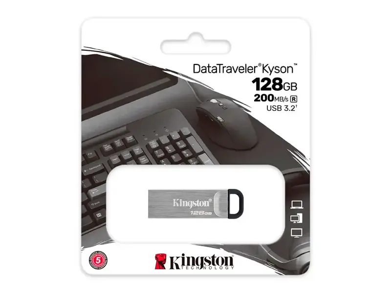 Memoria USB 3.2 128GB Kingston DataTraveler Kyson (DTKN/128GB)