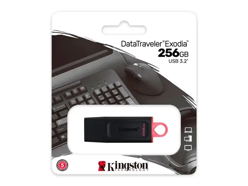 Memoria USB 3.2 256GB Kingston DataTraveler Exodia (DTX/256GB)