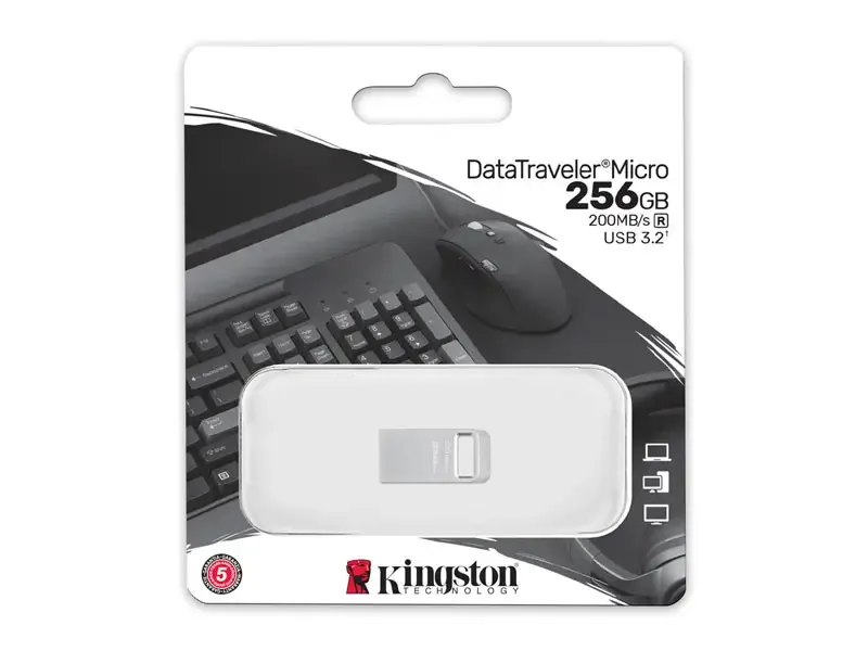 Memoria USB 3.2 256GB Kingston DT MICRO Ultra Slim