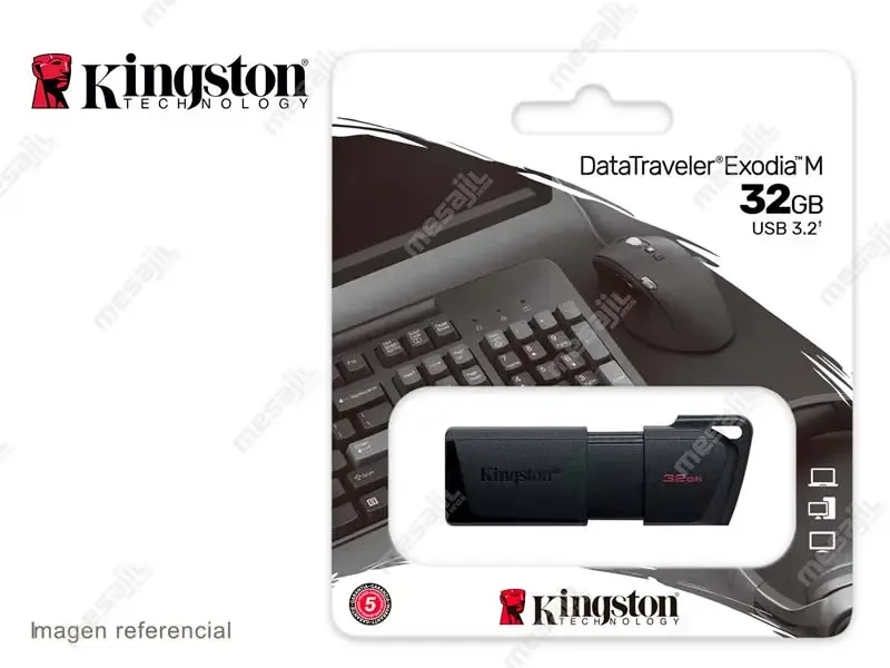 Memoria USB 3.2 32GB Kingston DataTraveler Exodia M (DTXM/32GB)
