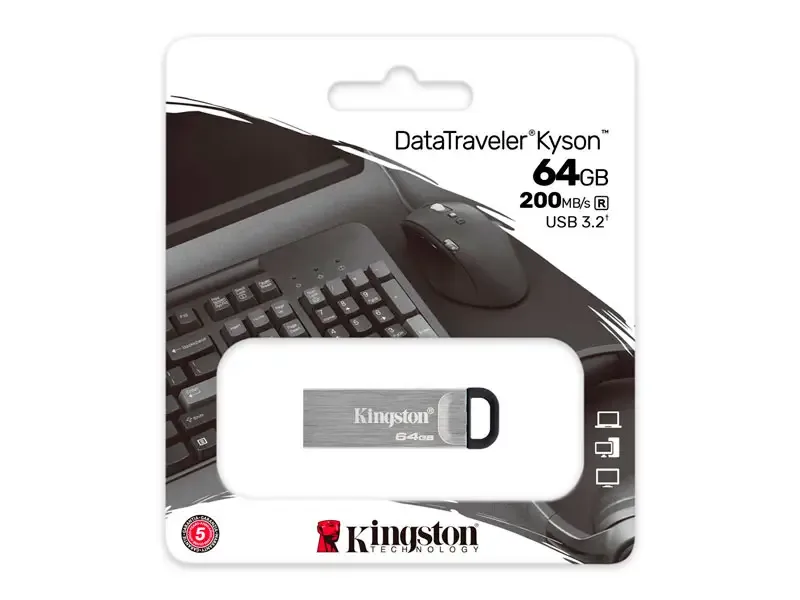Memoria USB 3.2 64GB Kingston DataTraveler Kyson (DTKN/64GB)