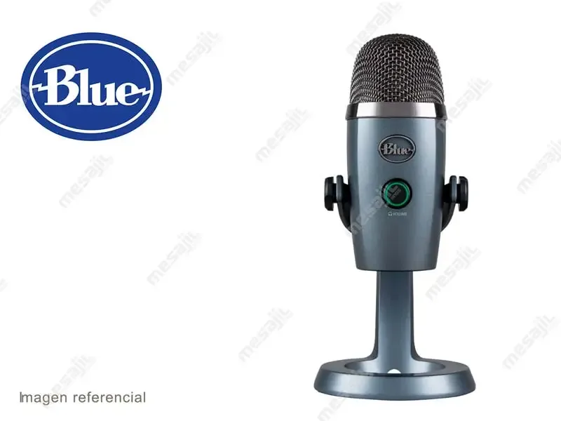 Microfono Blue Yeti Nano USB Streaming Cardiod/Omni Gray