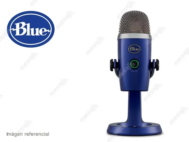 Microfono Blue Yeti Nano USB Vivid blue