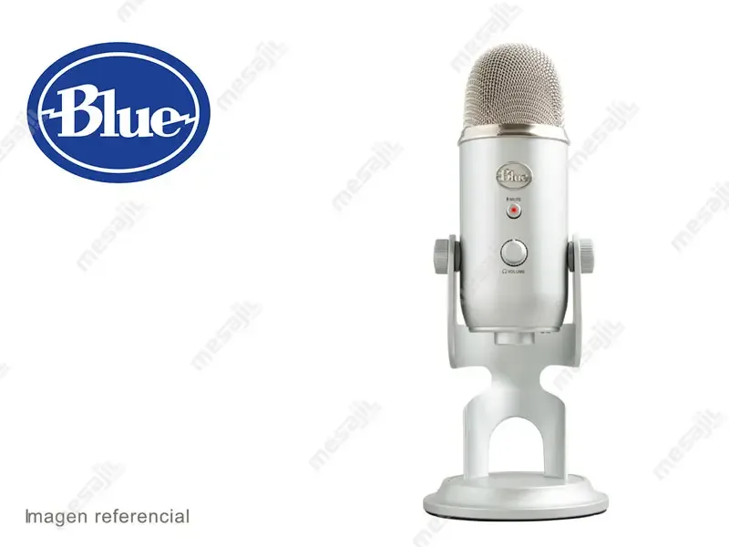 Microfono Blue Yeti USB-Silver