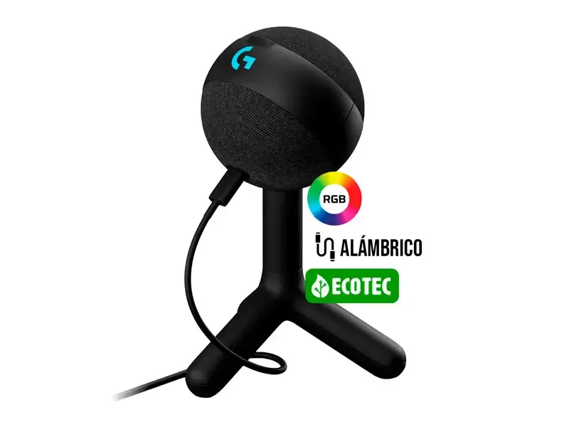 Microfono Logitech G Yeti ORB Black