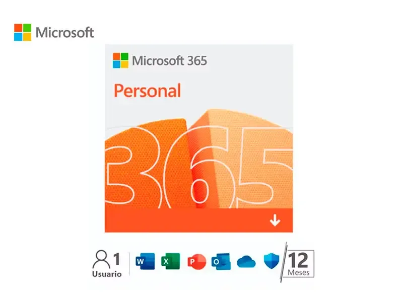 Microsoft 365 Personal  + Copilot DIGITAL 1 año Office ESD