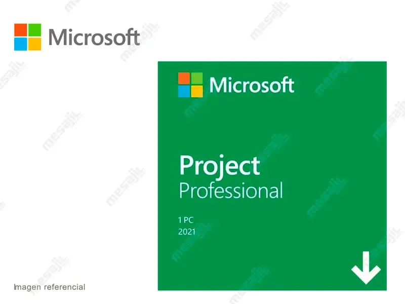 Microsoft Project Profesional 2021 Licencia 1PC ESD