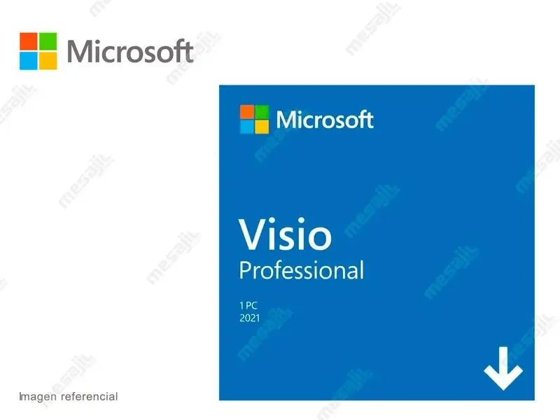 Microsoft Visio Profesional 2021 Licencia 1PC ESD