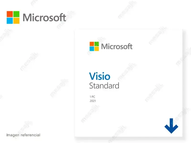 Microsoft Visio Standard 2021 Licencia 1PC ESD