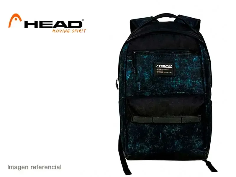 Mochila Head Tanoak de 14.1" Grounge Black